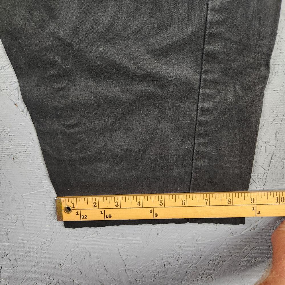 Lee Extreme Comfort Pants Mens 38x30 Black Stretch Chino Casual Straight Leg - Picture 7 of 12